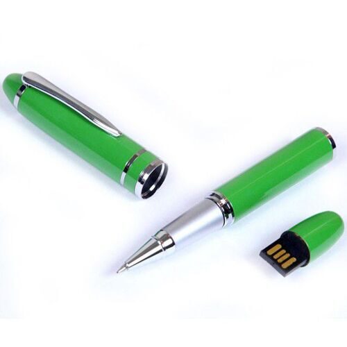 Флешка ручка VF-377 зелёная